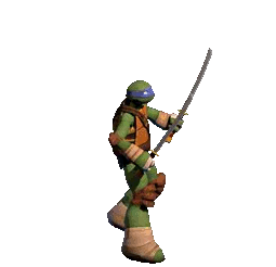 2012 Leo cycles through a variety of animations such as running, attacking, and falling over.